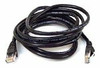 BELKIN COMPONENTS A3L791-14-BLK 14FT CAT5E PATCH CABLE, UTP, BLACK PVC JACKET, 24AWG, T568B, 50 MICRON, GOLD PLA