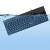 ADESSO AKB-630UB ADESSO IP67 RATED WATERPROOF, ANTIMICROBIAL  MULTIMEDIA USB KEYBOARD WITH 2X PRI