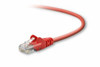 BELKIN COMPONENTS A3L791-02-RED PATCH CABLE - RJ-45 (M) - RJ-45 (M) - 2 FT - UTP - ( CAT 5E ) - RED
