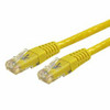 STARTECH.COM C6PATCH25YL 25FT YELLOW CAT6 ETHERNET CABLE DELIVERS MULTI GIGABIT 1/2.5/5GBPS & 10GBPS UP T
