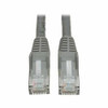 TRIPP LITE N201-025-GY 25FT CAT6 GIGABIT SNAGLESS MOLDED PATCH CABLE RJ45 M/M GRAY
