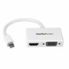 STARTECH.COM MDP2HDVGAW CONNECT A MINI DISPLAYPORT-EQUIPPED PC OR MAC TO AN HDMI OR VGA DISPLAY - MINI D