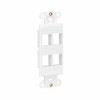 TRIPP LITE N042D-004V-WH CENTER PLATE INSERT VERTICAL 4-PORT