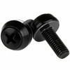 STARTECH.COM CABSCRWSM62B INSTALL YOUR RACK-MOUNTABLE HARDWARE SECURELY WITH THESE HIGH QUALITY SCREWS - M