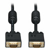TRIPP LITE P502-006 6FT VGA COAX MONITOR CABLE WITH RGB HIGH RESOLUTION HD15 M/M 6 FT