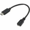 ADD-ON USBC2MUSB2FB-5PK ADDON 5 PACK OF 17CM (7IN) USB 3.1 TYPE (C) MALE TO MICRO-USB 2.0 FEMALE BLACK A