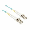 UNIRISE USA, LLC FJ5GLCLC-02M 2 METER OM3 10 GIG FIBER OPTIC CABLE, AQUA, PVC JACKET 50/125 MICRON MULTIMODE D