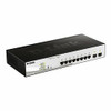 D-LINK SYSTEMS DGS-1210-10 WEBSMART GIGABIT SWITCH.  8 PORT WITH WITH 2 SFP. LIMITED LIFETIME WARRANTY.