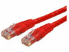 STARTECH.COM C6PATCH2RD 2FT RED CAT6 ETHERNET CABLE DELIVERS MULTI GIGABIT 1/2.5/5GBPS & 10GBPS UP TO 16