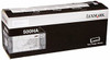 LEXMARK 50F0HA0 LEXMARK 500HA HIGH YIELD TONER CARTRIDGE