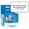 DYMO 30856 DYMO NAME BADGE WITH CLIP HOLE - NAME BADGE LABELS - 1 PCS