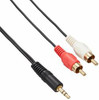 STARTECH.COM MU3MMRCA CONNECT YOUR COMPUTER OR AUDIO PLAYER TO AN RCA AUDIO DEVICE - MINI JACK TO RCA