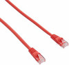 UNIRISE USA, LLC PC5E-15F-RED-S 15FT RED CAT5E PATCH CABLE, UTP, SNAGLESS