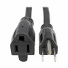 TRIPP LITE P024-015 15FT POWER CORD EXTENSION CABLE 5-15P TO 5-15R HEAVY DUTY 15A 14AWG