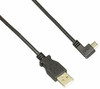 STARTECH.COM USBAUB1MLA CHARGE POWER-HUNGRY MOBILE DEVICES WITH THIS 24AWG MICRO-USB CABLE - 1M LEFT ANG
