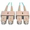 TRIPP LITE N806-05M 5M MMF 50 OM3 FIBER CABLE SC/SC AQUA