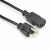 BLACK BOX EPXR12 NORTH AMERICAN PC/MONITOR POWER CORD NEMA 5-15P TO IEC-60320-C13 10-FT. 3.0-M