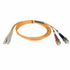 TRIPP LITE N318-07M 7M DUPLEX MULTIMODE 62.5/125 FIBER OPTIC PATCH CABLE LC/ST 2 23FT 7 METER