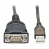 TRIPP LITE U209-30N-IND RS422 RS485 USB SERIAL CABLE ADAPTER W/ COM RETENTION FTDI 30IN