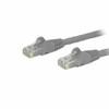 STARTECH.COM N6PATCH6INGR 6IN GRAY CAT6 ETHERNET CABLE DELIVERS MULTI GIGABIT 1/2.5/5GBPS & 10GBPS UP TO 1