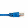 BLACK BOX CAT6PC-010-BL CAT6 MOLDED BOOT PATCH CABLE BLUE 10FT