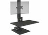 ERGOTECH GROUP, INC. FDM-E-STAND-1 FREEDOM ESTAND TRANSFORMS ANY SURFACE INTO A ELECTRIC SITSTAND DESK, ENABLING YO