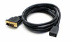 ADD-ON DVID2HDMI ADDON DVI-D DUAL LINK (24+1 PIN) MALE TO HDMI FEMALE BLACK ADAPTER CABLE