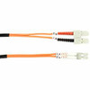 BLACK BOX FO625-003M-SCLC FIBER PATCH CABLE 3M MM 62.5 SC TO LC