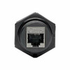 TRIPP LITE N206-BC01-IND RJ45 BULKHEAD COUPLER FOR CAT5/CAT6, FEMALE TO FEMALE, SHIELDED, INDUSTRIAL, DUS