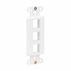 TRIPP LITE N042D-003V-WH CENTER PLATE INSERT VERTICAL 3-PORT