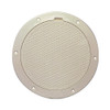 Beckson 6 Non-Skid Pry-Out Deck Plate - Beige
