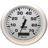 Faria Dress White 4 Tachometer w/Hourmeter - 7,000 RPM (Gas - Outboard)