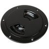 Sea-Dog Smooth Quarter Turn Deck Plate - Black - 8