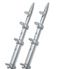 TACO 15 Silver/Silver Outrigger Poles - 1-1/8 Diameter