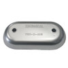 Tecnoseal Magnesium Hull Plate Anode 8-3/8 x 4-1/32 x 1-1/16