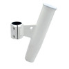 C.E. Smith Aluminum Vertical Clamp-On Rod Holder 1-2/3 OD White Powdercoat w/Sleeve