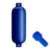 Polyform G-5 Twin Eye Fender 8.8 x 26.8 - Cobalt Blue w/Air Adapter