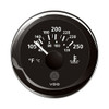 Veratron 2-1/16 (52mm) ViewLine Water Temperature Gauge - 100-250&deg;F - Black Dial &amp; Bezel