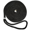 New England Ropes 1/2 X 15' Nylon Double Braid Dock Line - Black