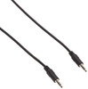 MONOPRICE, INC. 644 STEREO PLUG/PLUG M/M CABLE - BLACK 6FT