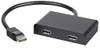 MONOPRICE, INC. 21972 MONOPRICE 2-PORT DISPLAYPORT 1.2 TO DISPLAYPORT MULTI-STREAM TRANSPORT (MST) HUB