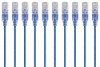 MONOPRICE, INC. 15158 SLIM CAT6A CABLE - 10PK_ 5FT BLUE
