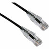 AXIOM C6ABFSB-K25-AX AXIOM 25FT CAT6A BENDNFLEX ULTRA-THIN SNAGLESS PATCH CABLE 650MHZ (BLACK)