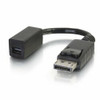 C2G 18412 DISPLAYPORT MALE TO MINI DISPLAYPORT FEMALE ADAPTER