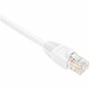 UNIRISE USA, LLC PC5E-07F-WHT-S 7FT WHITE CAT5E PATCH CABLE, UTP, SNAGLESS