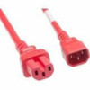 UNIRISE USA, LLC PWCD-C14C15-15A-03F-RED 3FT POWER CORD C14-C15 15AMP RED