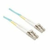 UNIRISE USA, LLC FJ5GLCLC-09M 9 METER OM3 10 GIG FIBER OPTIC CABLE, AQUA, PVC JACKET 50/125 MICRON MULTIMODE D