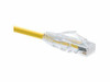 UNIRISE USA, LLC 10136 UNIRISE 15 FOOT CAT6 SNAGLESS CLEARFIT PATCH CABLE YELLOW - HIGH DENSITY CAT6 UL