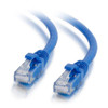 C2G 695 C2G 7FT CAT6A SNAGLESS UNSHIELDED (UTP) NETWORK PATCH ETHERNET CABLE - BLUE - 7