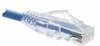 UNIRISE USA, LLC 10001 UNIRISE 6 INCH CAT6 SNAGLESS CLEARFIT PATCH CABLE BLUE - HIGH DENSITY CAT6 ULTRA